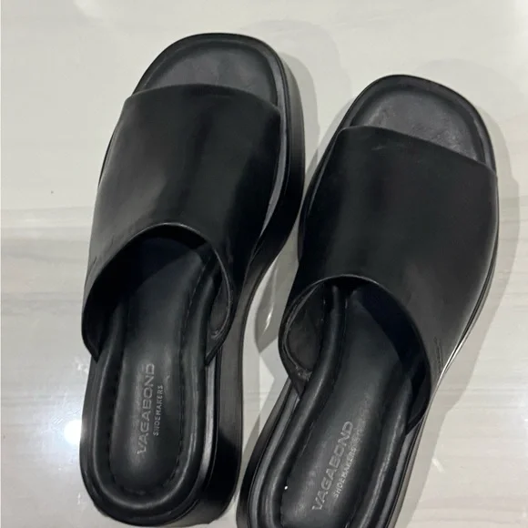 VAGABOND COURTNEY LEATHER SANDALS - Picture 15 of 16